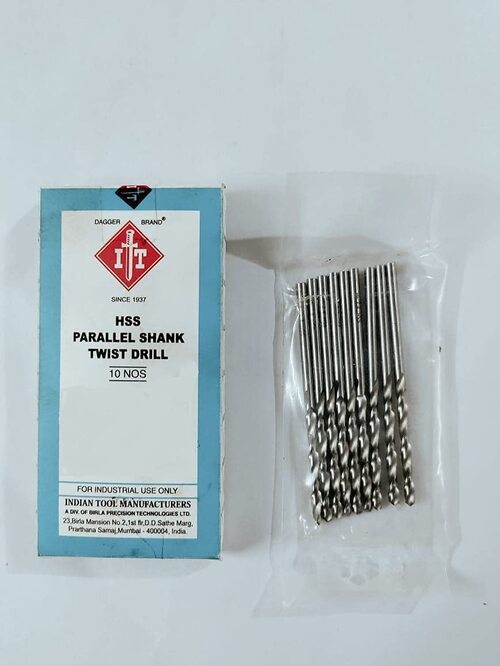 IT HSS Parallel Shank Drill Jobber 2 mm (Pack of 10)